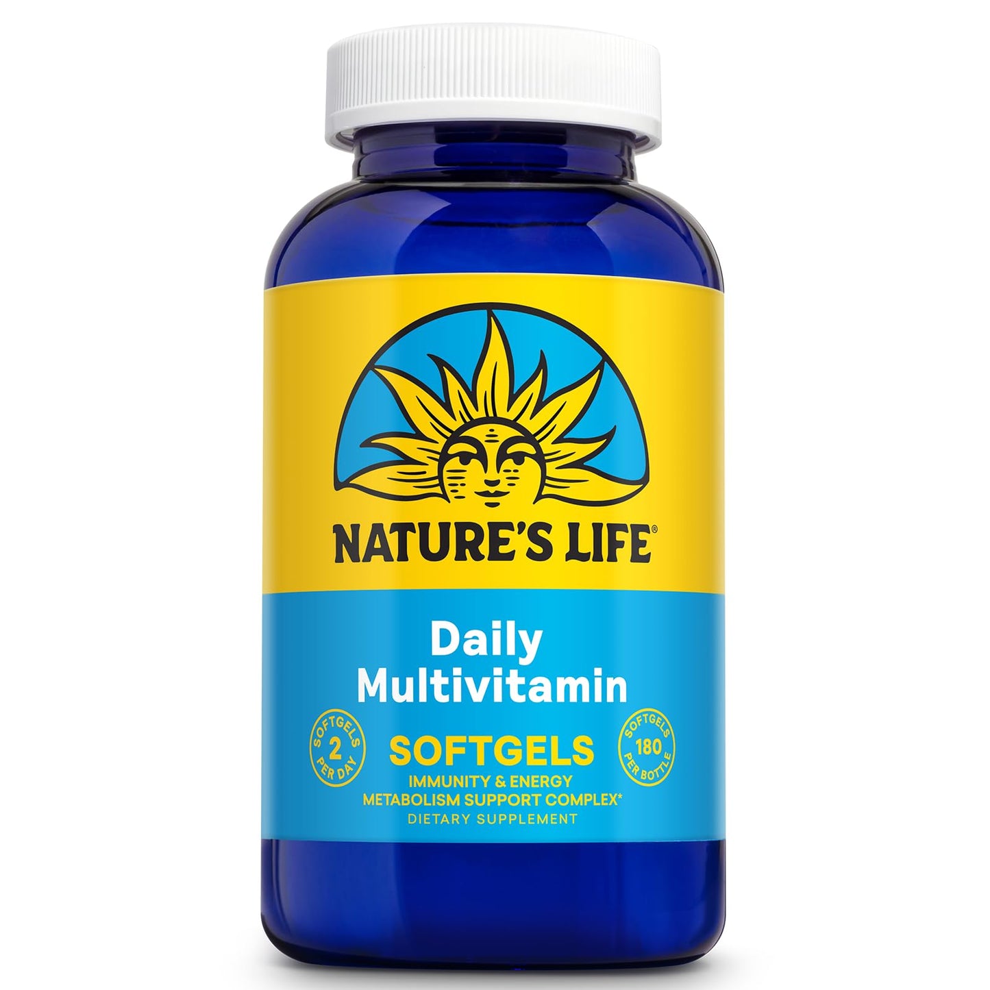 Nature's Life Softgel Multiple 180 Softgels