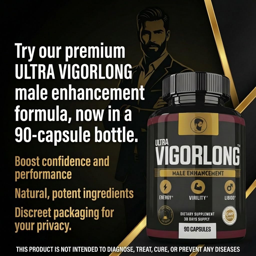 Zonata Ultra VigorLong for Men Capsules, 270 Count