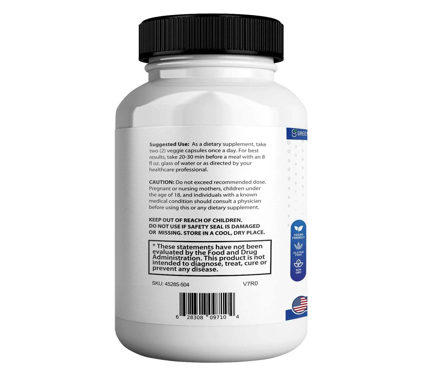 GREENVIFY ProstaBiome Max Prostate Support Formula, Natural Herbal Blend with Saw Palmetto 300 Capsules
