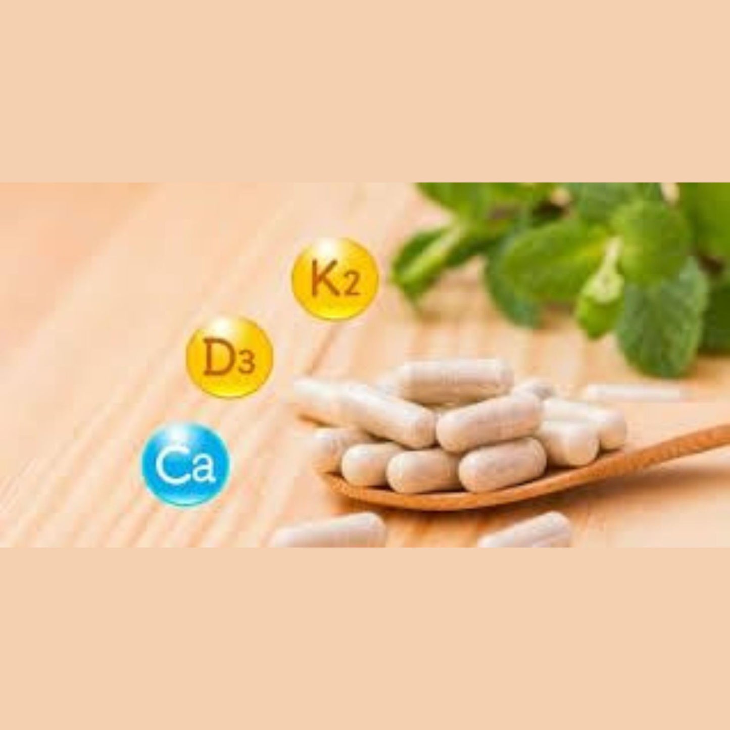 Young Living Super Cal Plus Calcium Mineral Bone Health Supplement, Synergistic Blend of Magnesium, Vitamins D & K, 60 Capsules