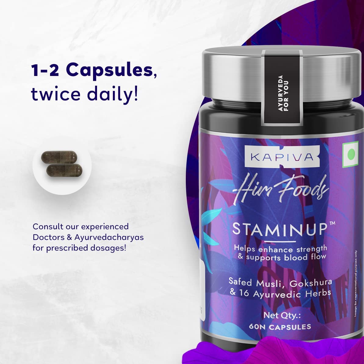 Generic Kapi.va StaminUP 60 Capsules