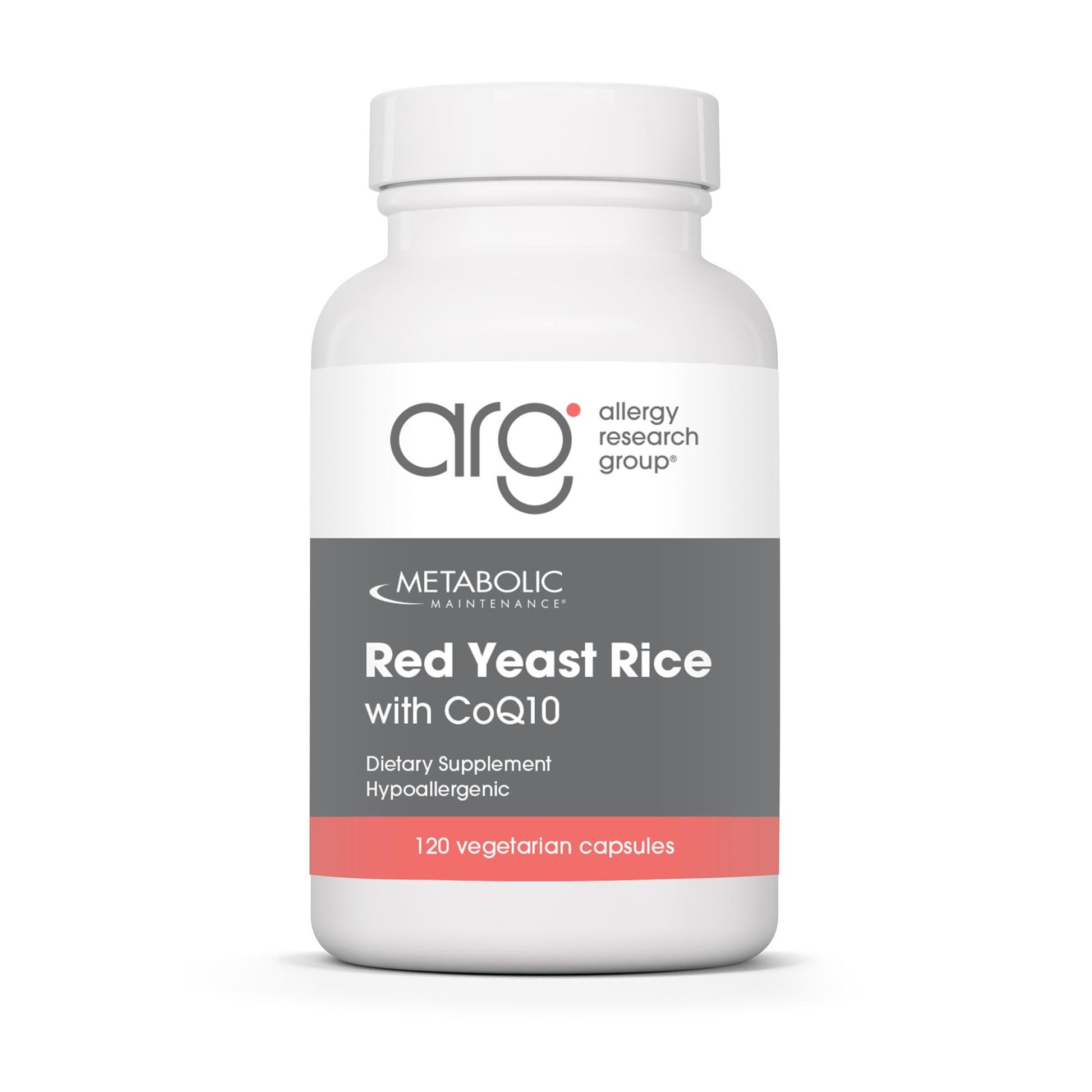 Metabolic Maintenance Red Yeast Rice with CoQ10 Capsules 120 Count