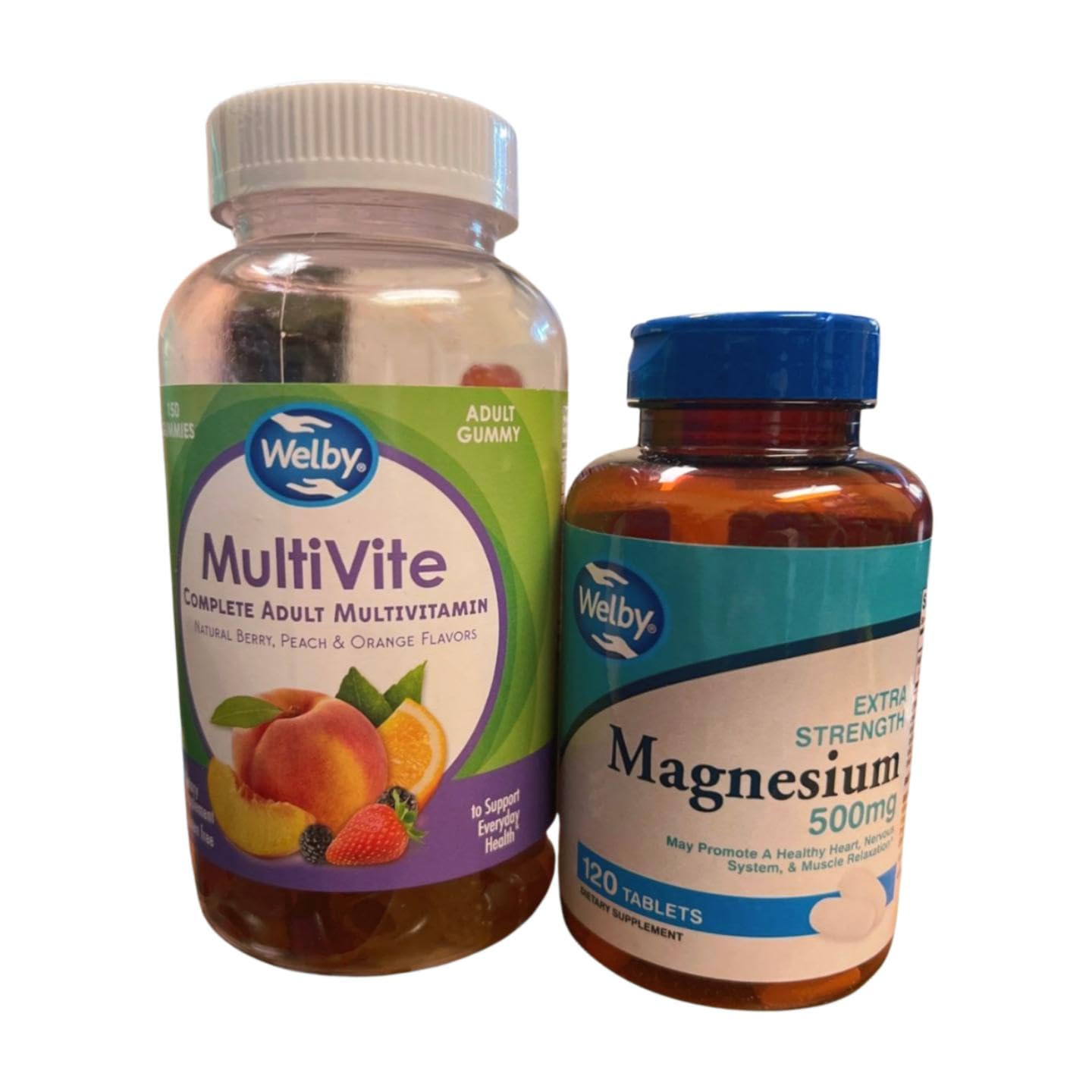 Generic Multivitamin Gummies with Magnesium, 150 Gummies