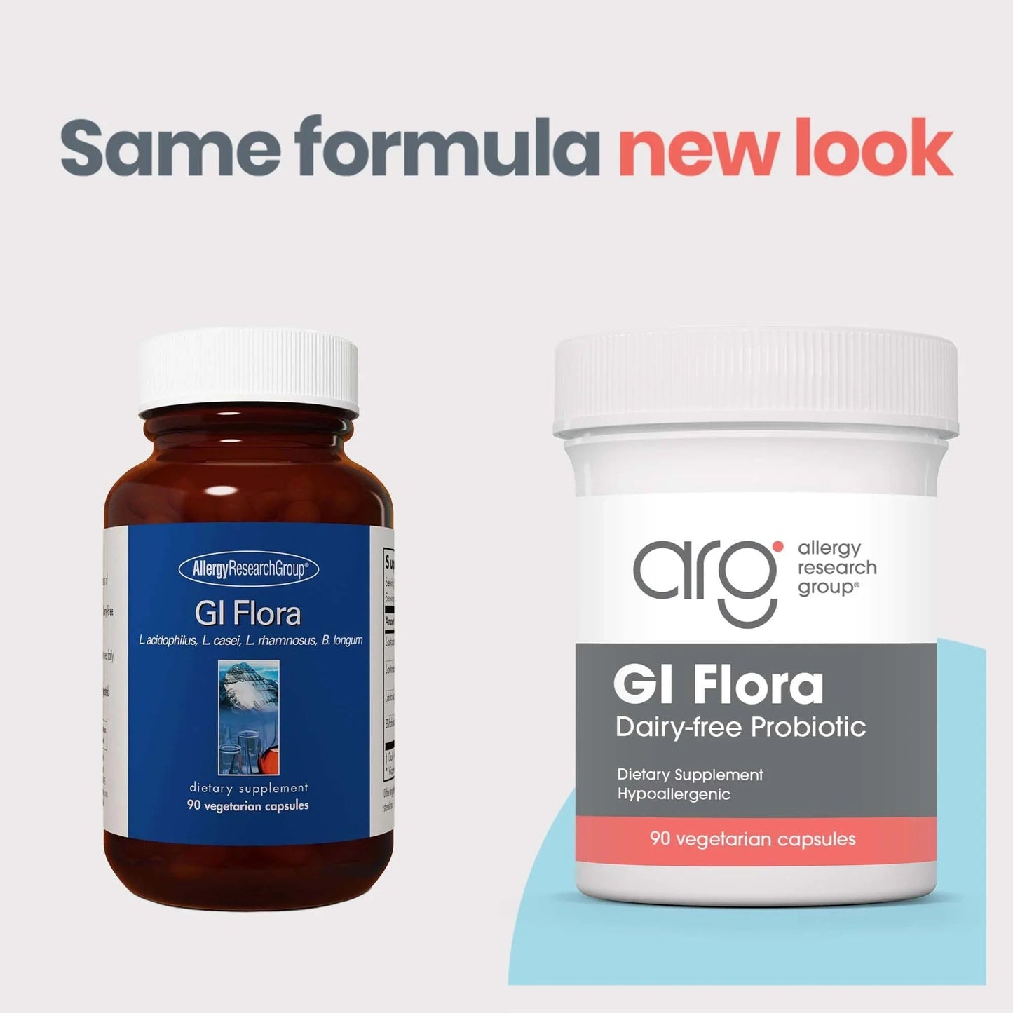 Allergy Research Group GI Flora Dairy Free 90 Capsules