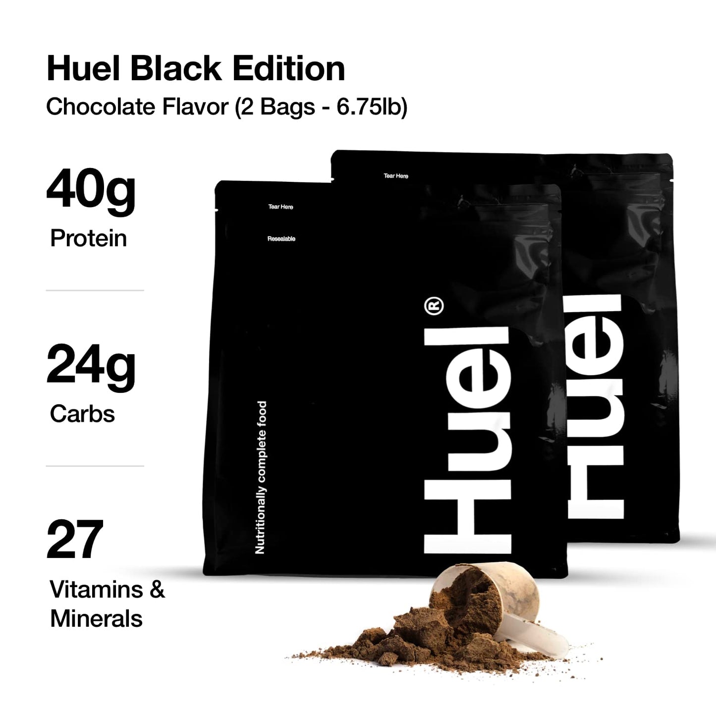 Huel Black Edition Powder 108 Servings