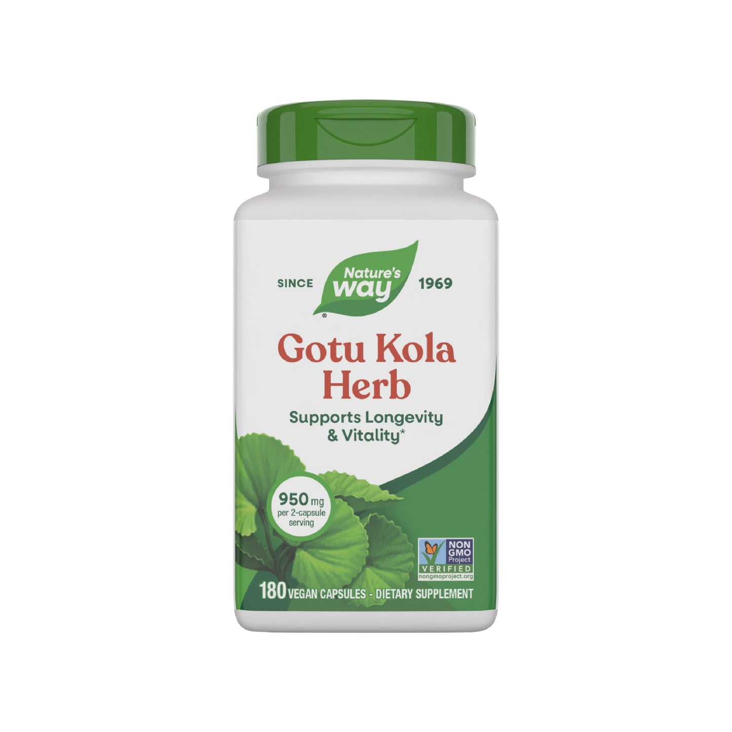 Nature's Way Gotu Kola Herb Capsule 180 Capsules