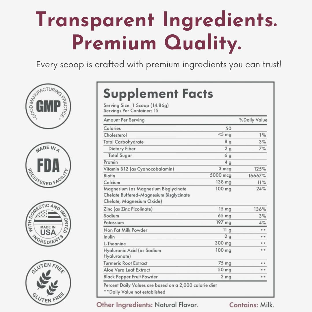 Fave the Brand Realm Functional Coffee Creamer Powder, 7.86 Ounce