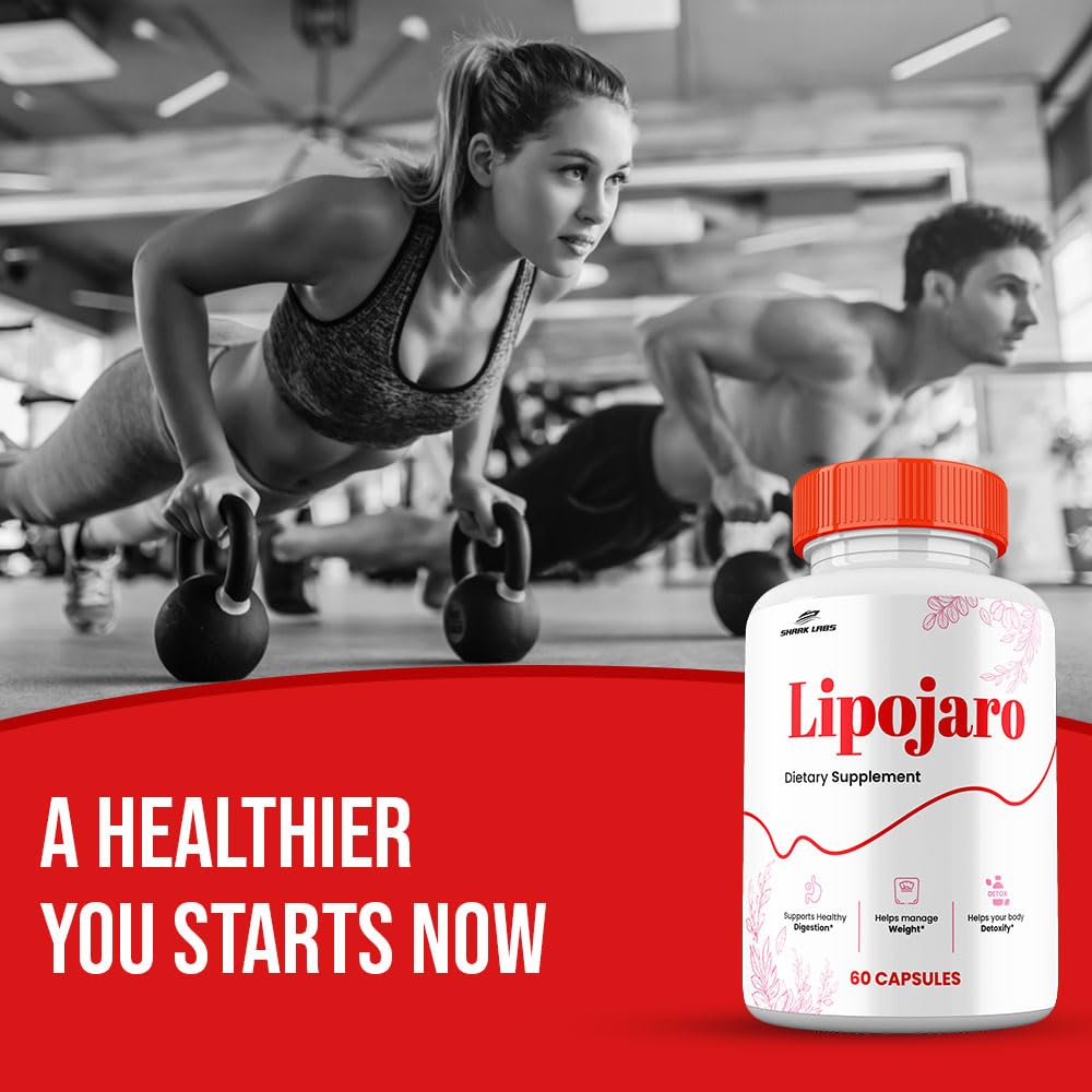 Shark Labs LipoJaro Capsules, 60 Count