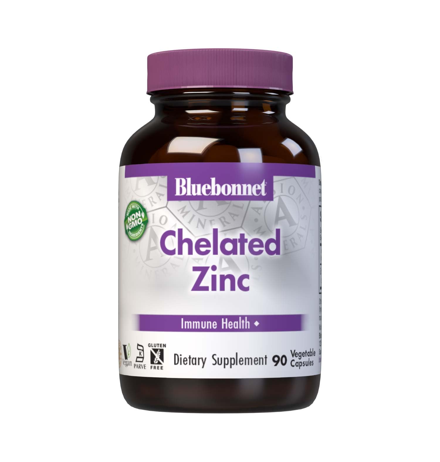 BlueBonnet Albion Chelated Zinc 90 Capsules