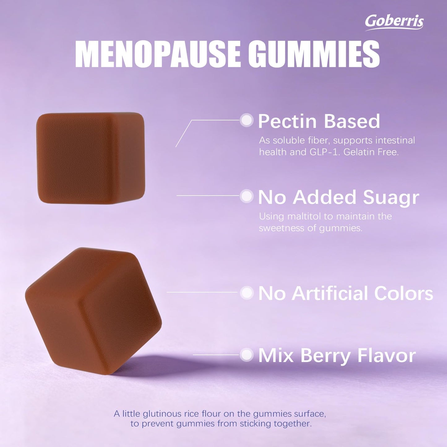 Goberris Menopause Gummies 90 Count