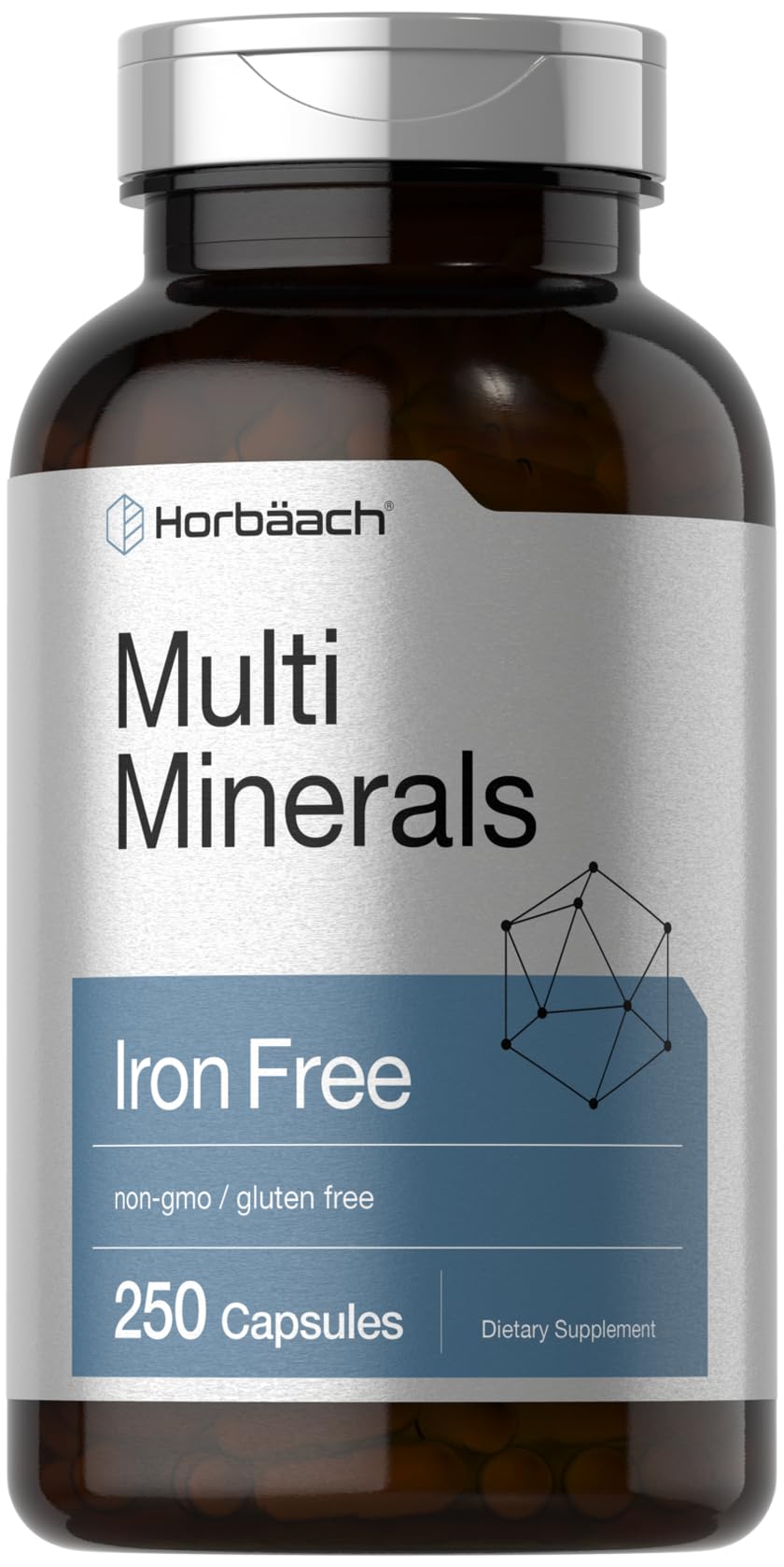 Horbäach Multi Minerals Supplement 250 Capsules