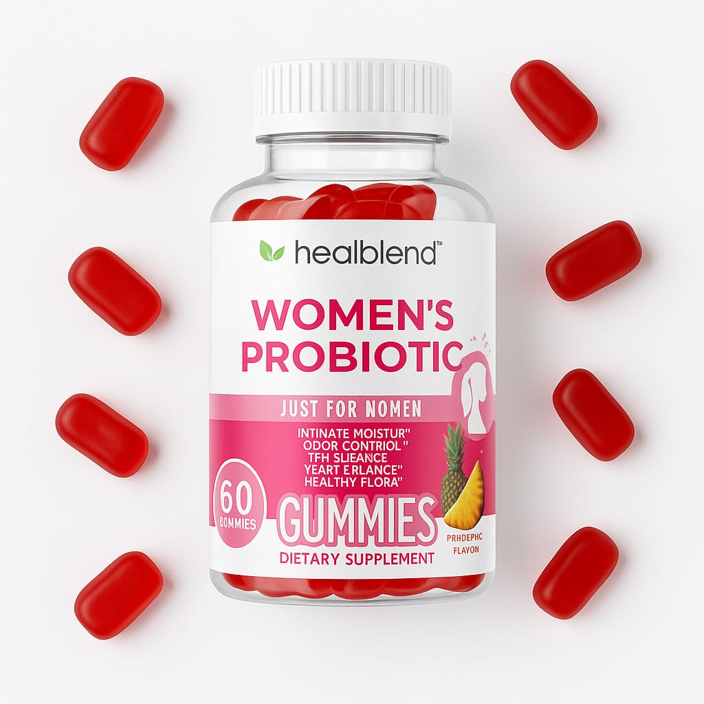 healblend Women's Probiotic Gummies 60 Count