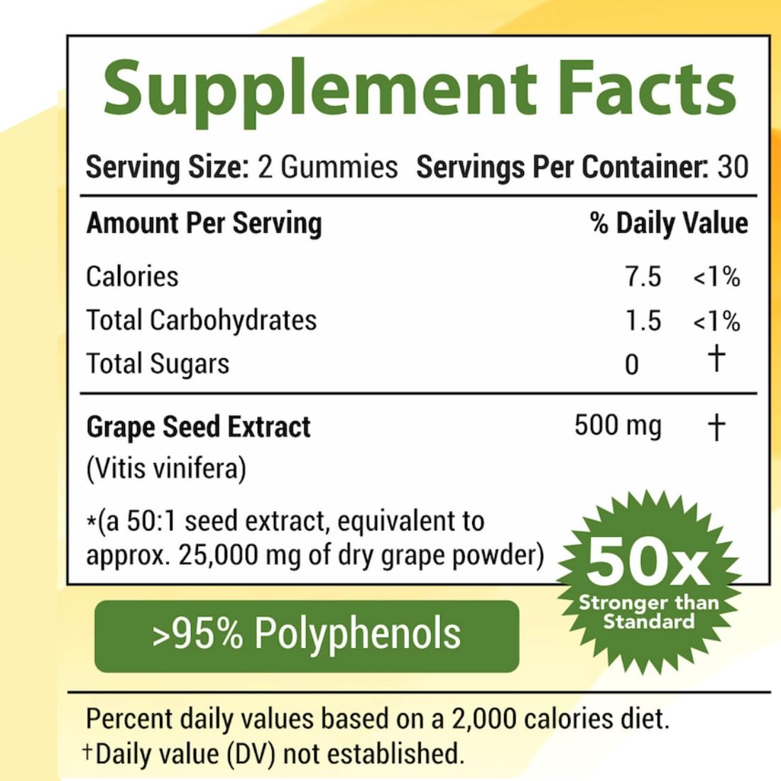 Holistic MD Grape Seed Extract Gummies 30 Count