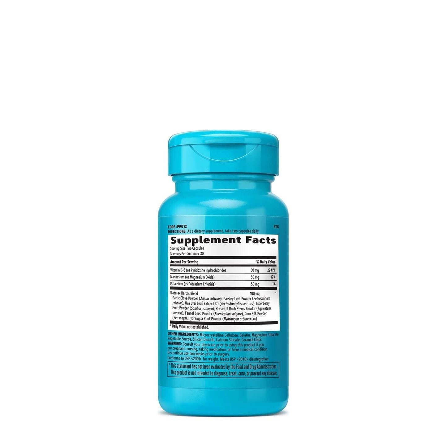 GNC Total Lean Waterex 60 Capsules