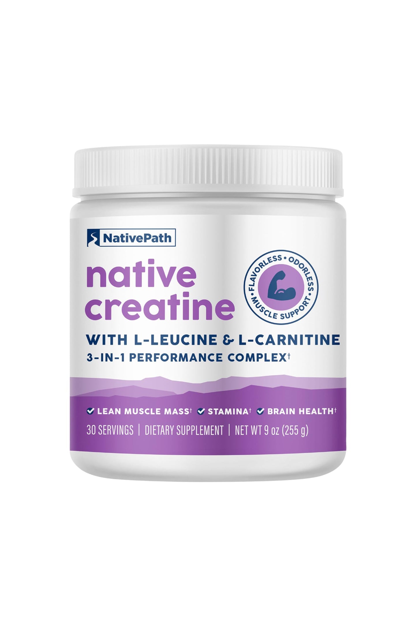 NativePath Creatine Monohydrate Powder 9 oz