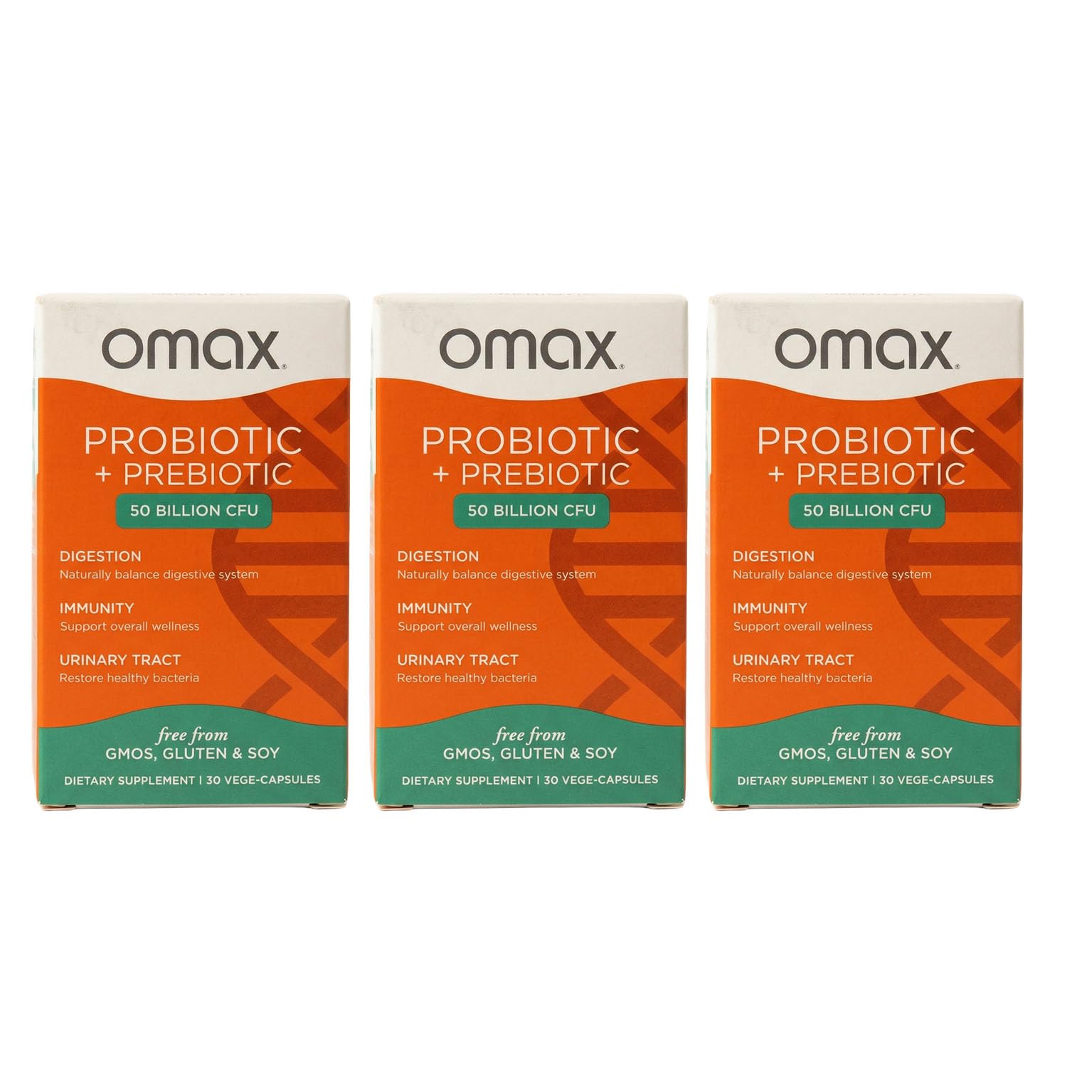 Omax3 Probiotic & Prebiotic 50B CFU Capsules 90