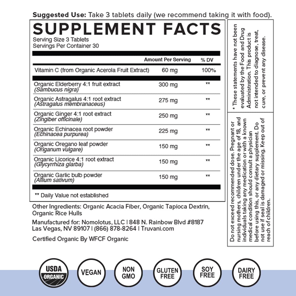 Truvani Algae Omega 3 Tablets, 30 Count