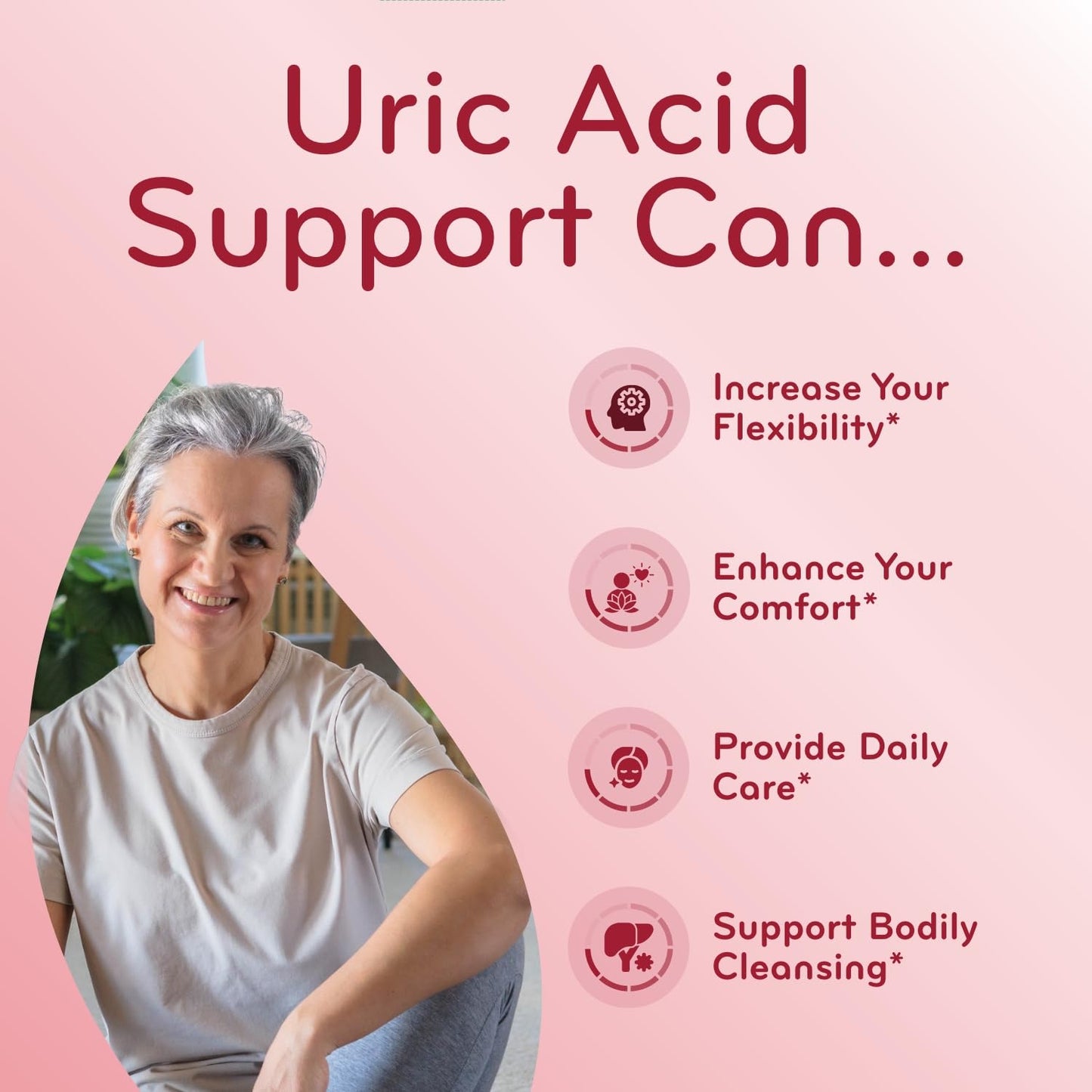 Clear Formulas Herbal Uric Acid Support Formula Capsule 180 Capsules