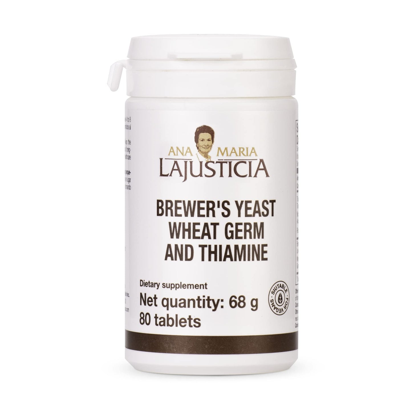 Ana María Lajusticia Brewer's Yeast Tablets 1 Tablet