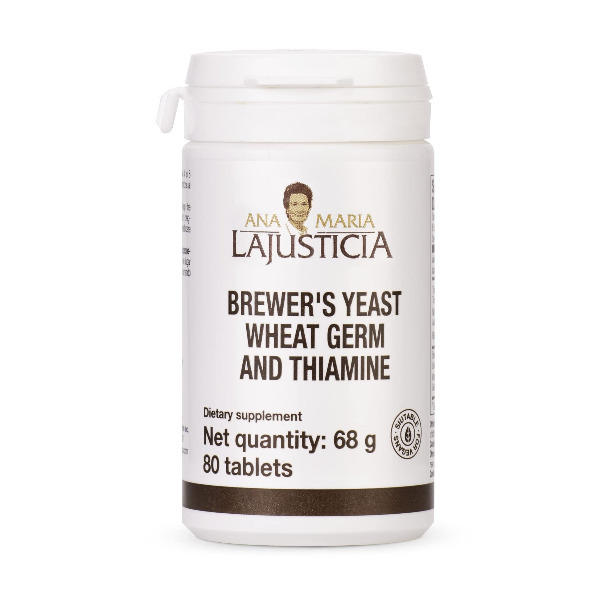 Ana María Lajusticia Brewer's Yeast Tablets 1 Tablet