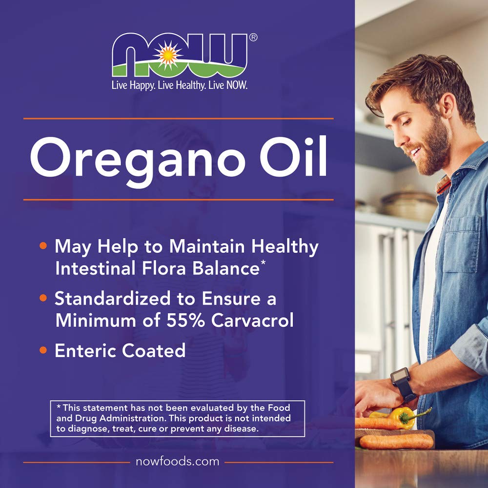 NOW Foods Oregano Oil Enteric Softgels 270