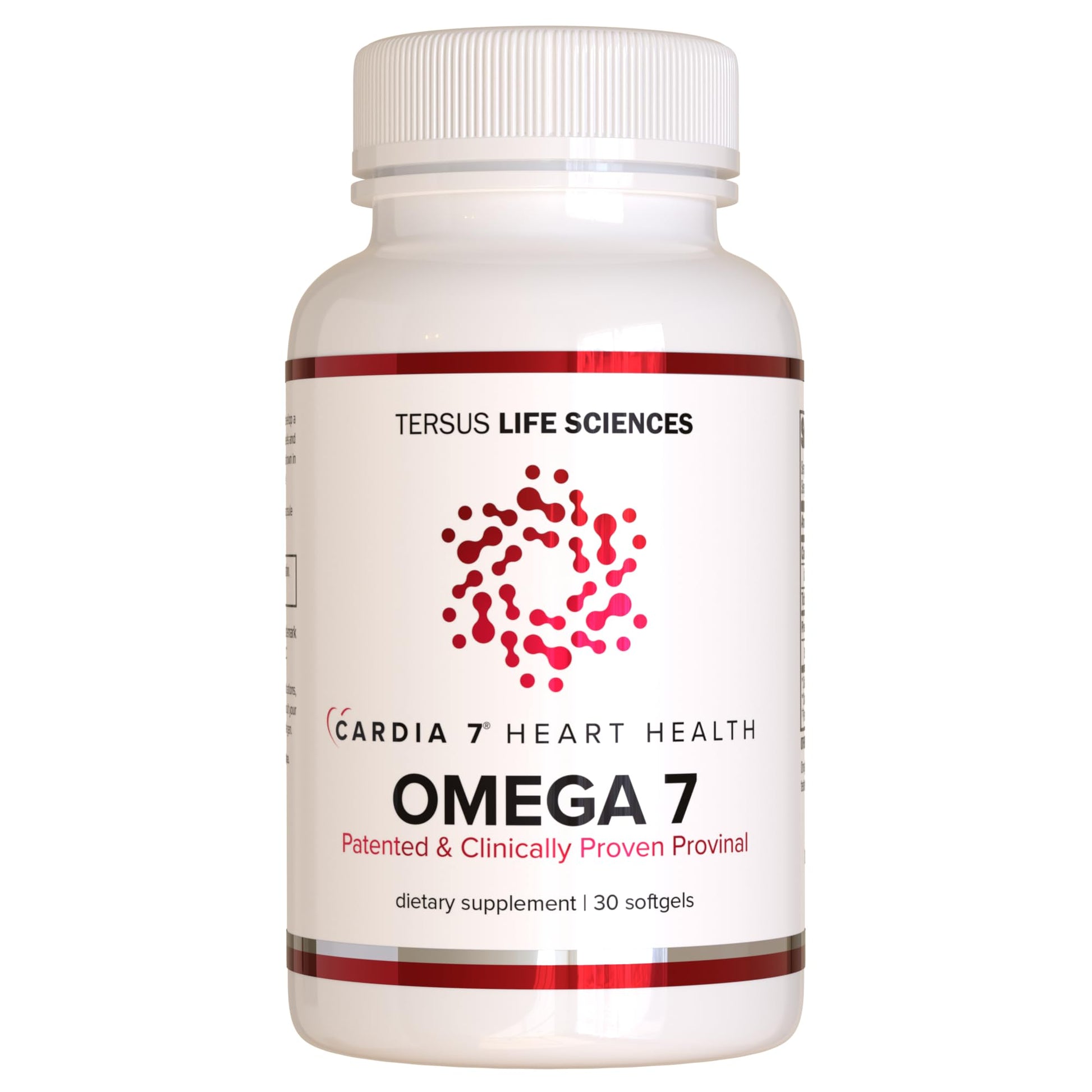 CARDIA7 Heart Health Omega 7 Softgels 1 Count