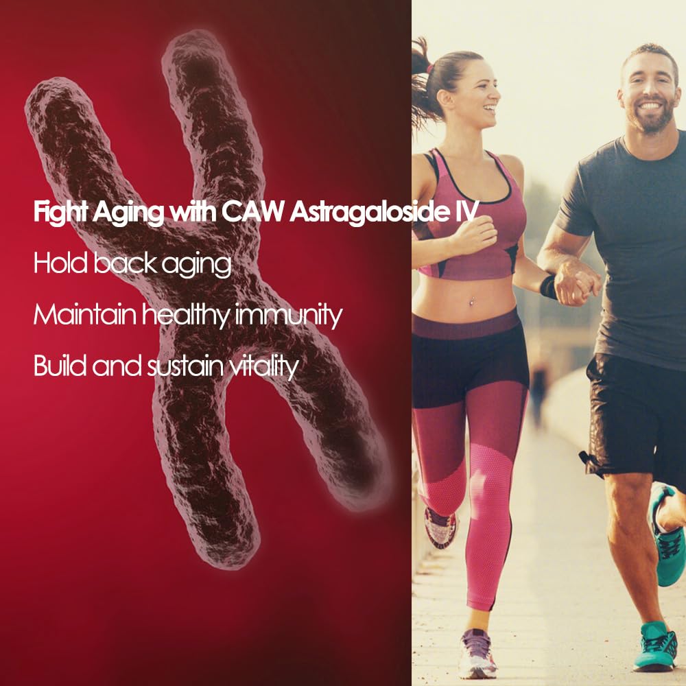CAW Astragaloside IV Immune Support Capsules, 30 Count