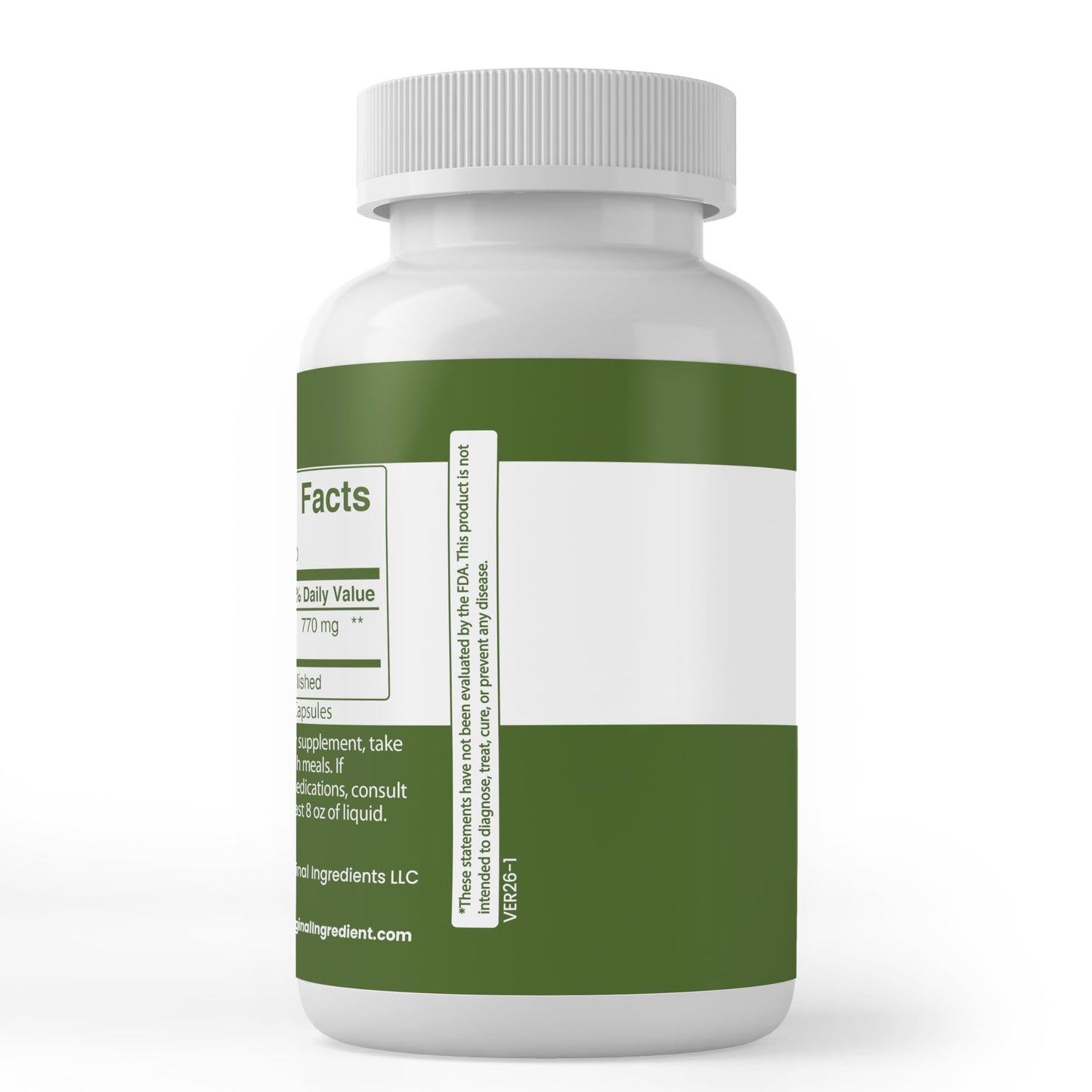 PURE ORIGINAL INGREDIENTS Shiitake Mushroom Extract Capsules 100