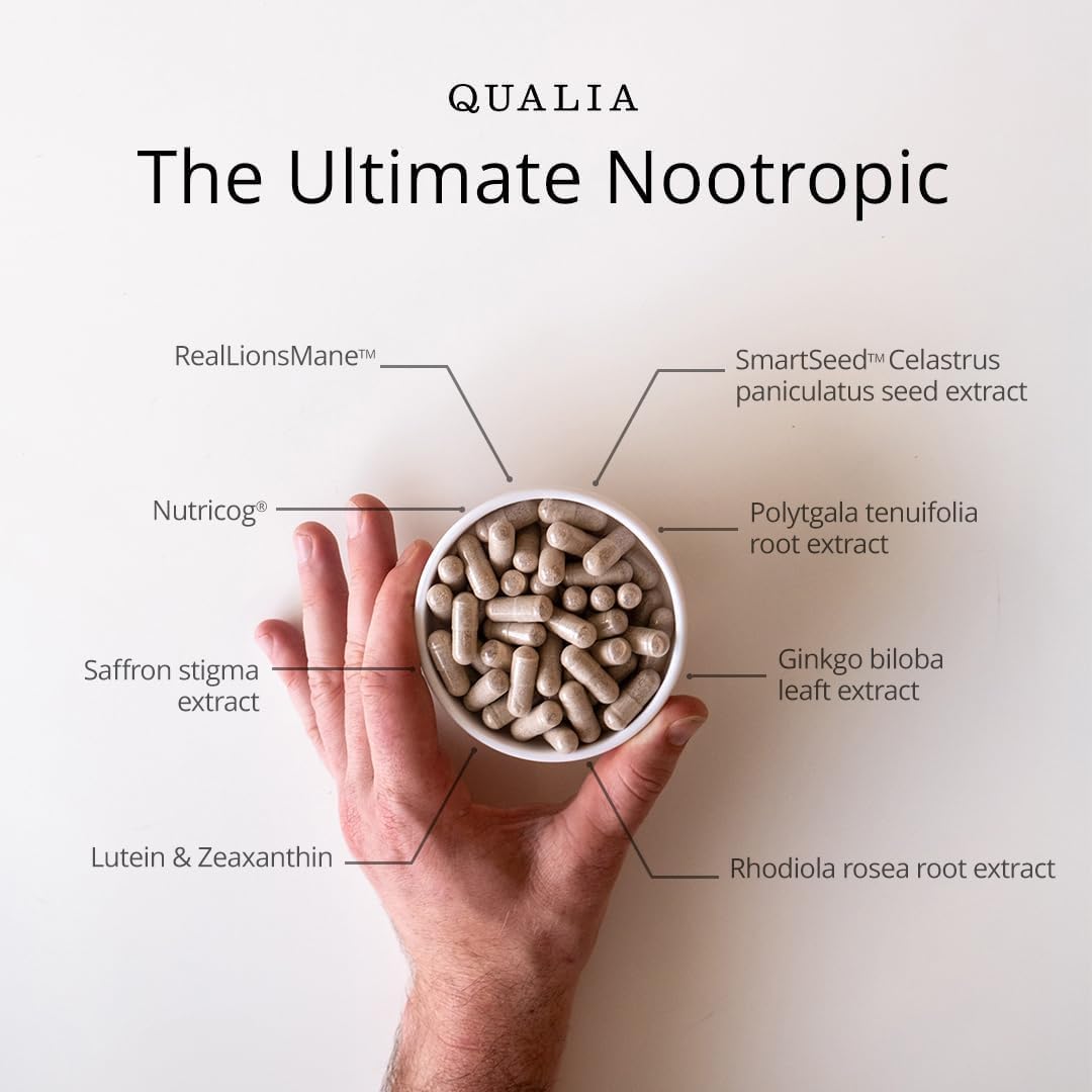 Qualia Life Sciences Qualia Mind Capsule, 180 Capsules