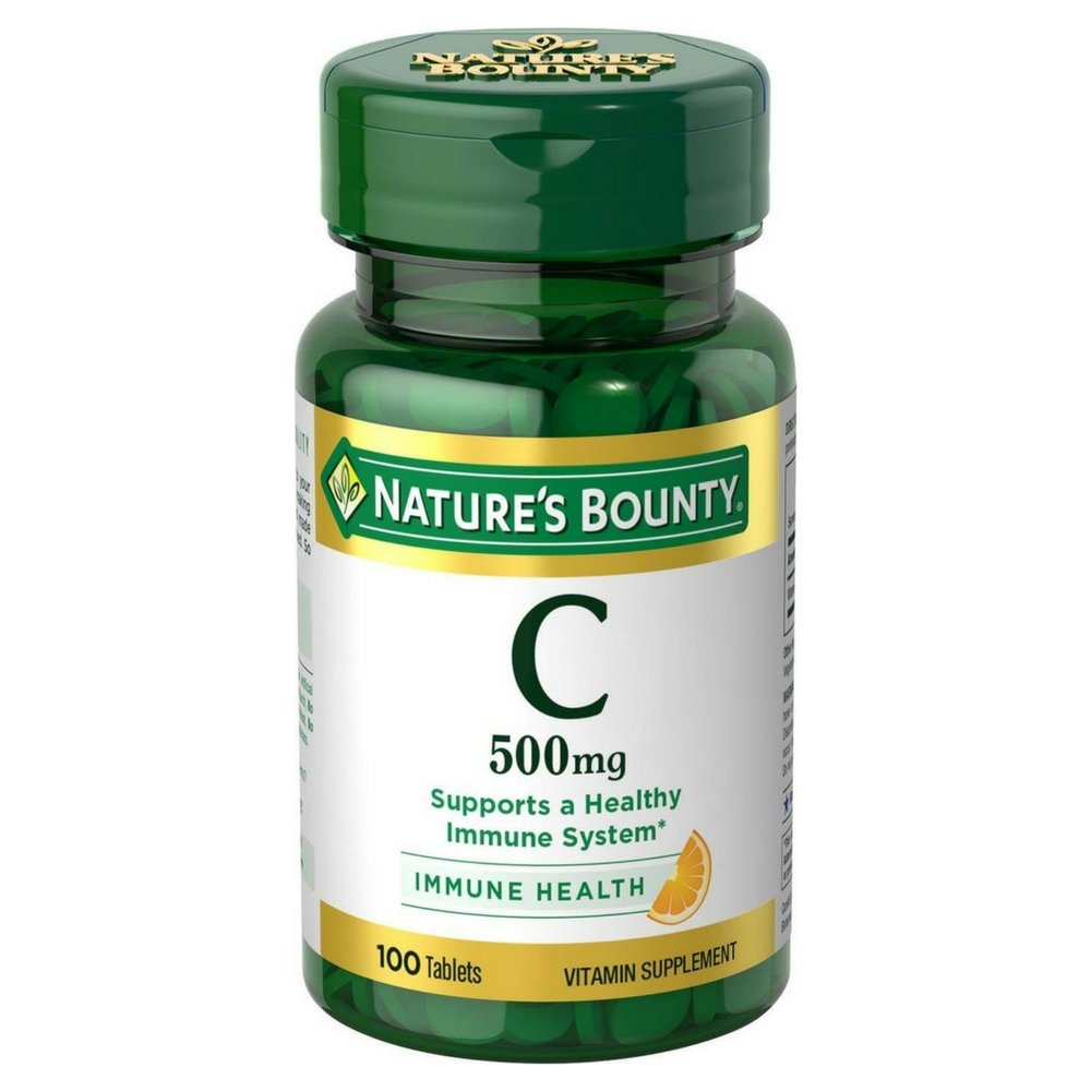 Nature's Bounty Vitamin C 500 mg Tablets 300 Tablets