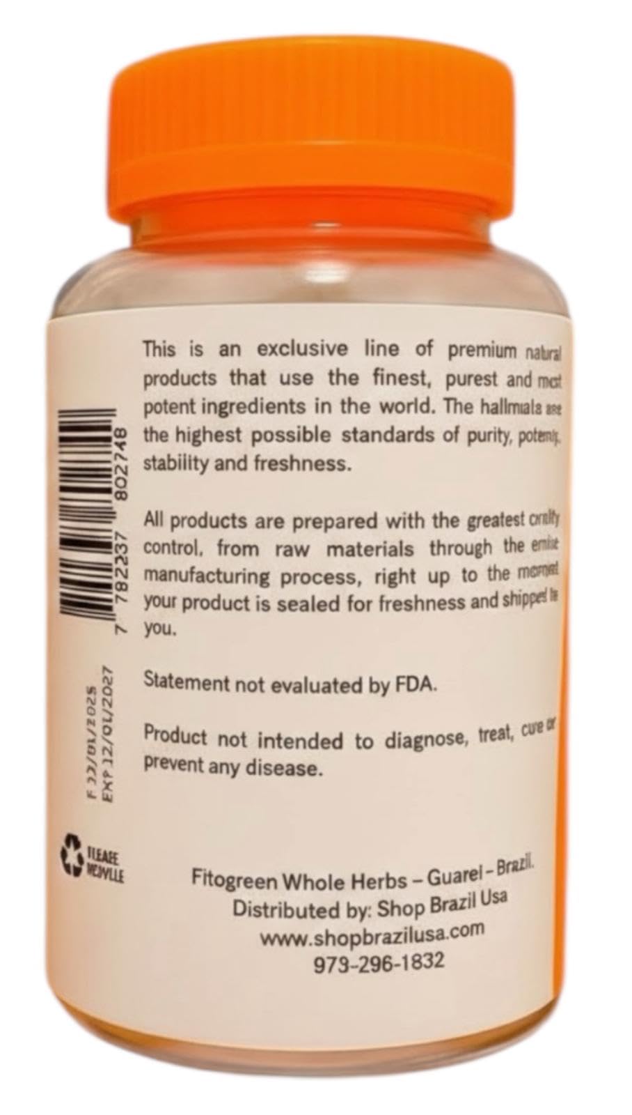 Fitogreen Sucupira Oil (Pterodon emarginatus) 500 Mg Capsules, 60 Count