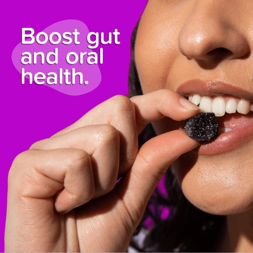 Gumi Coconut Activated Charcoal Gummies - 200mg per Gummy, 60 Count