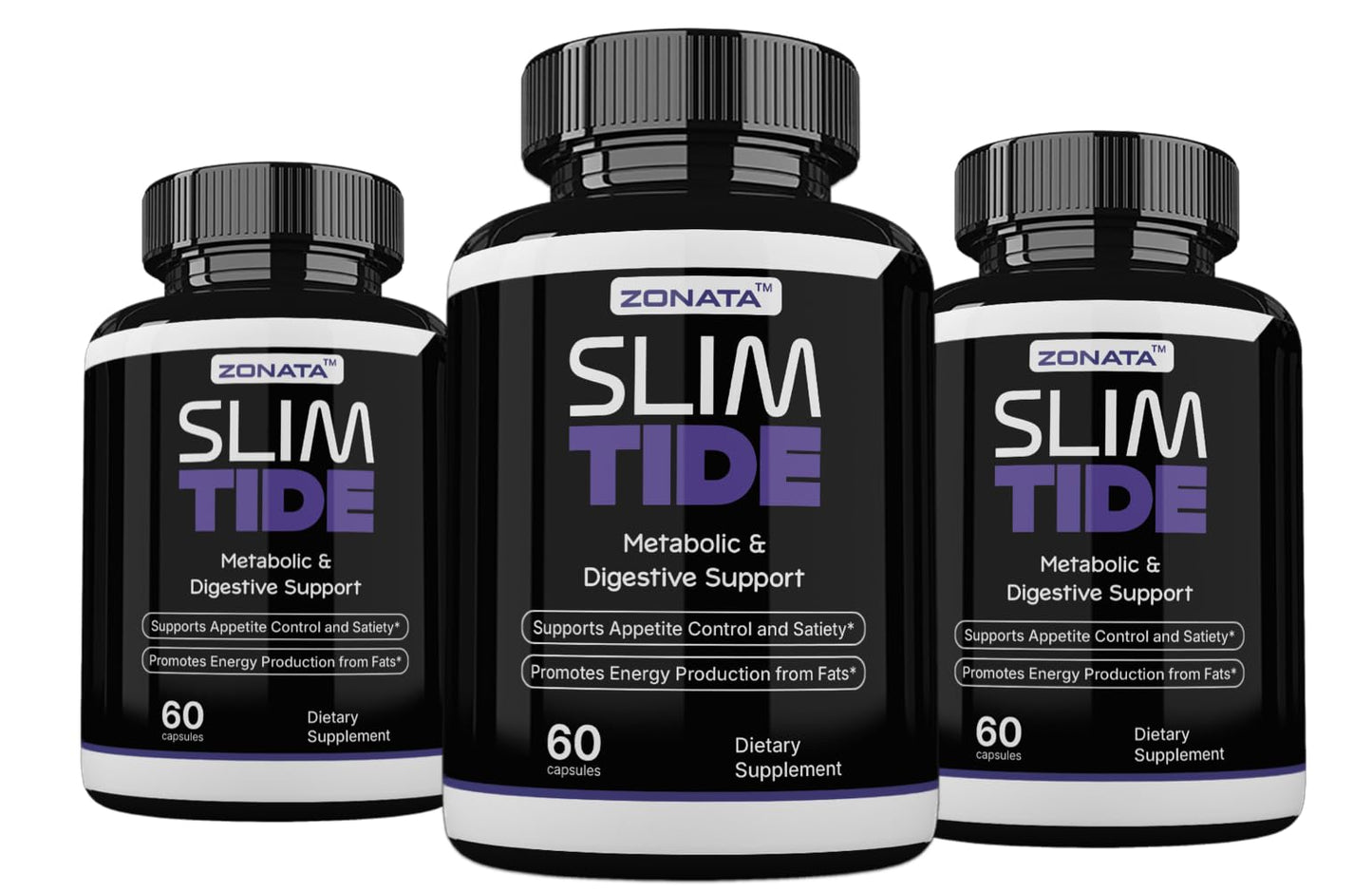 Zonata SlimTide Keto+ Raspberry Advanced Formula Capsules 180 Capsules