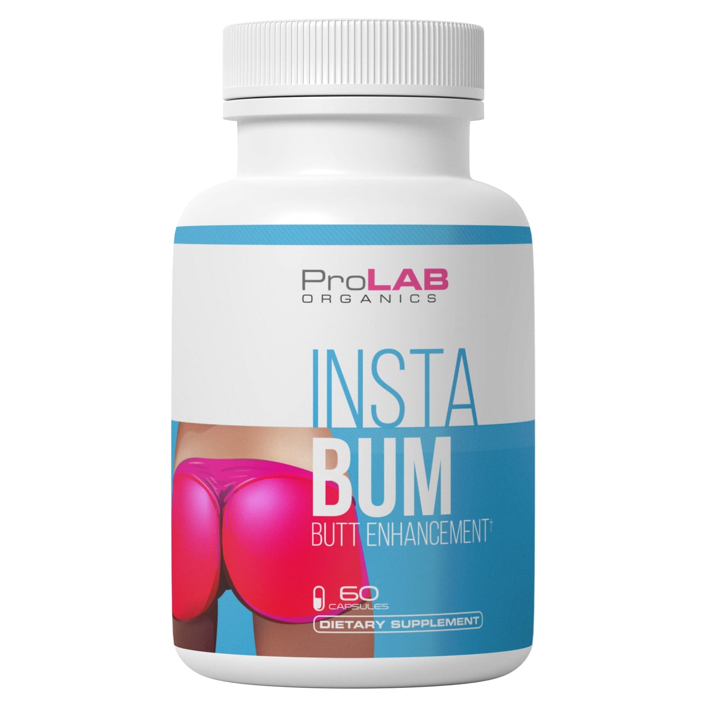 ProLab Organics InstaBum Bum Enhancement Pills Capsule 60 Capsules