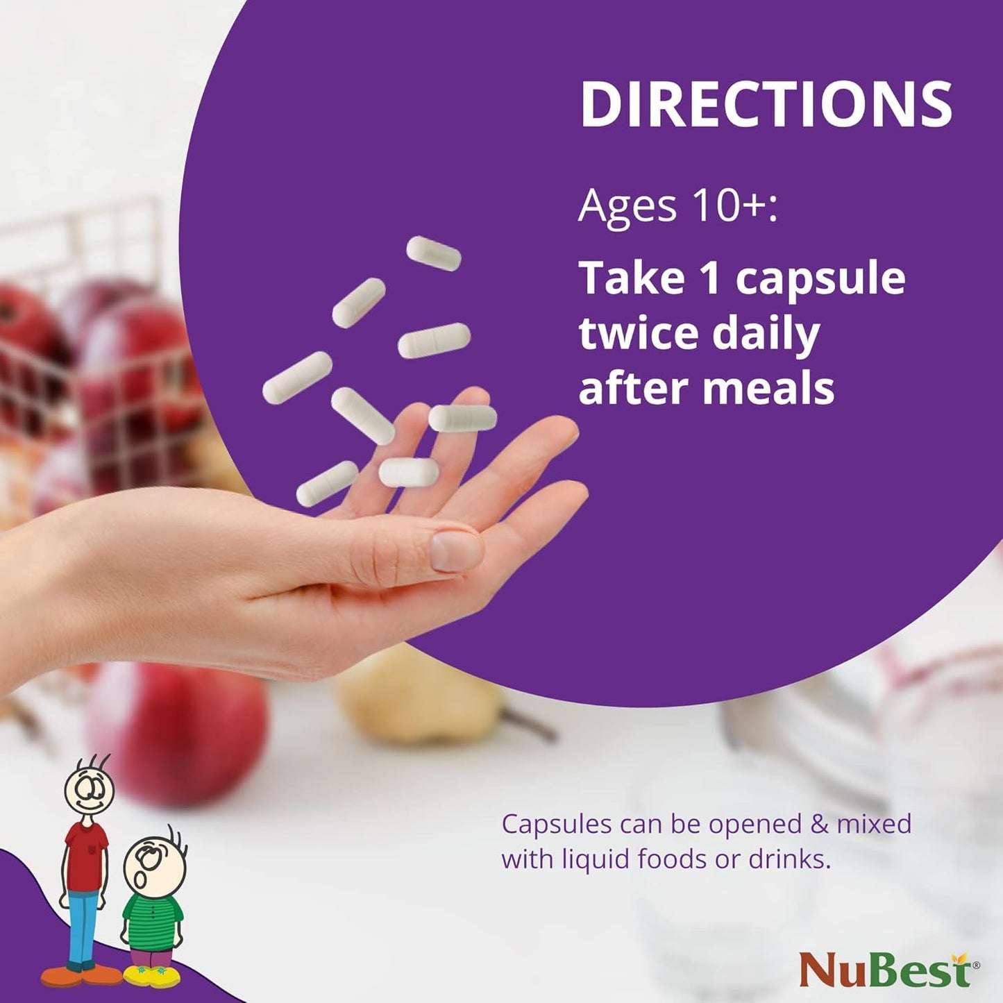 NuBest Tall 10+ Premium Bone Strength Formula Capsules 60 Count