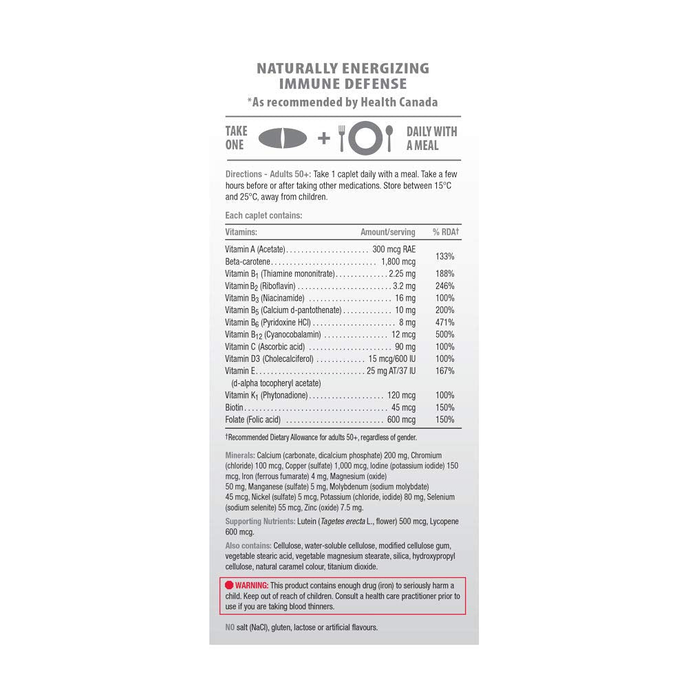 Jamieson Laboratories Multi 100% Complete Vitamin Caplets 90