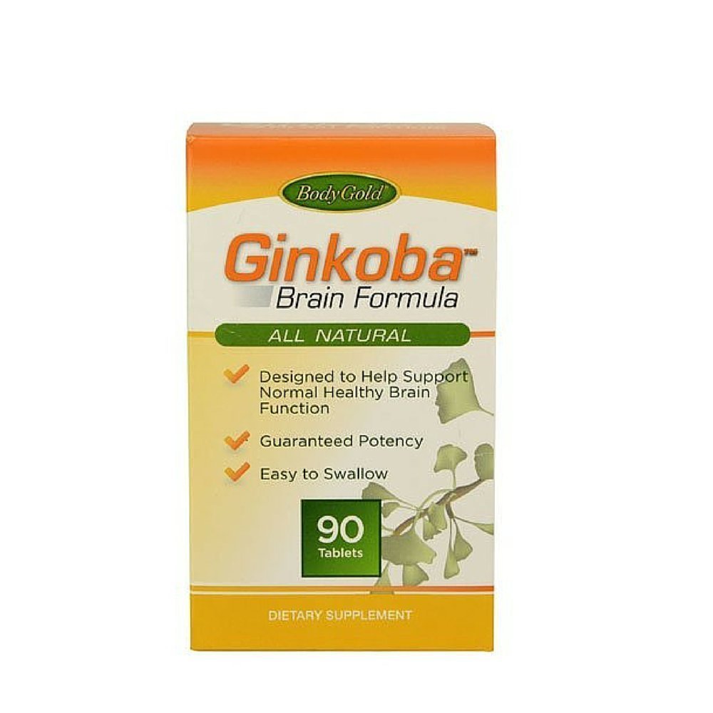 Body Gold Ginkoba Memory Tablets 180