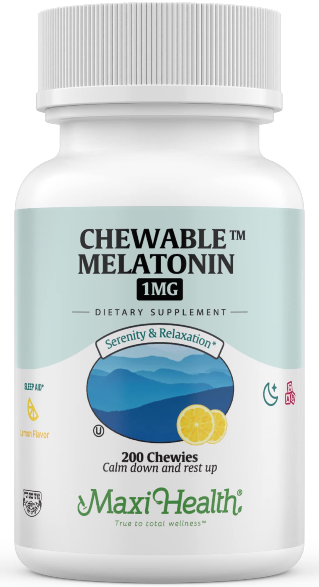Maxi Health Melatonin Chewable 200 Count