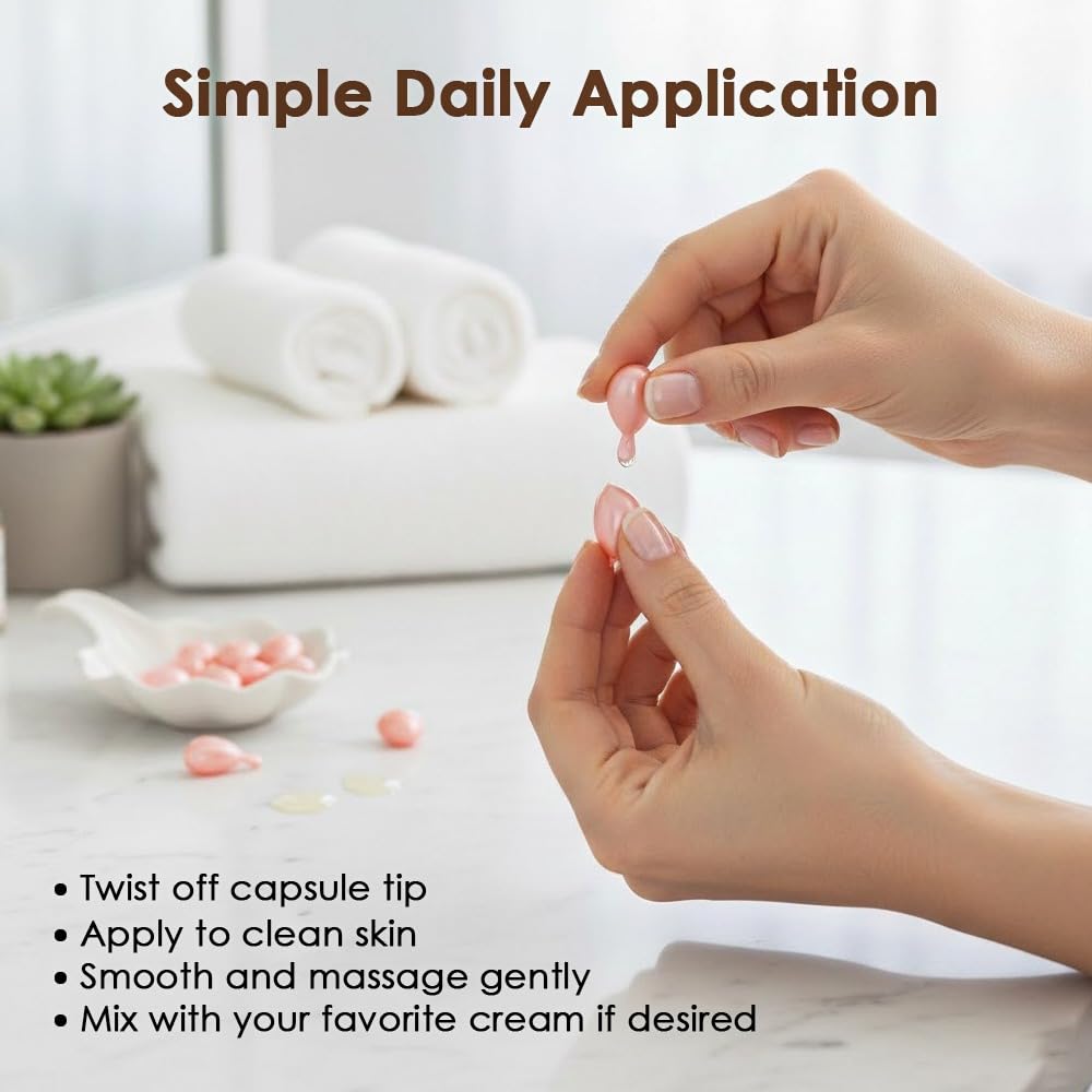 Nu-Health Vitamin E Oil Capsules for Skin – Topical Moisturizing Capsules, 90 Count
