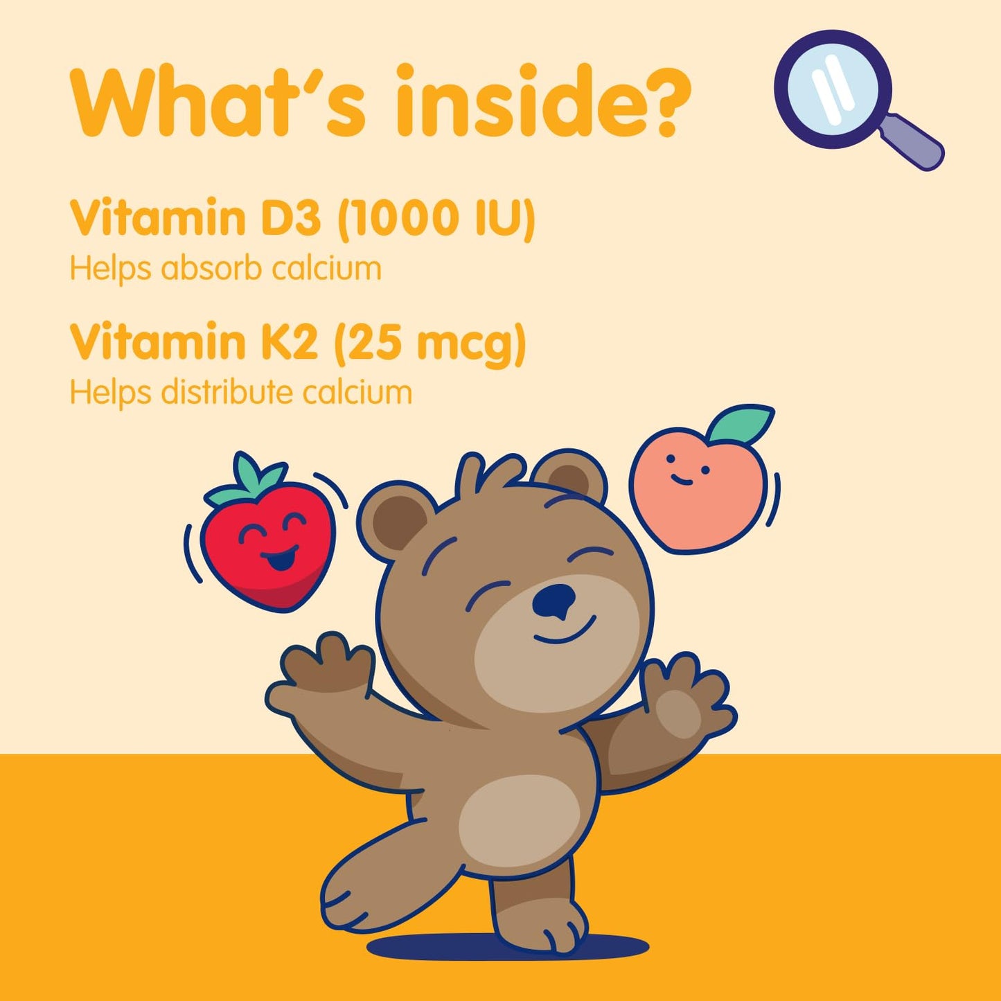 DR. MORITZ Vitamin D Gummies for Kids and Adults, Gummy, 180 Count