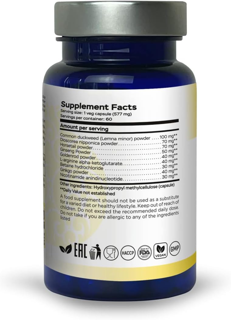 RaDoTech EnergyTune Energy Supplements Veg Capsules 180 Capsules