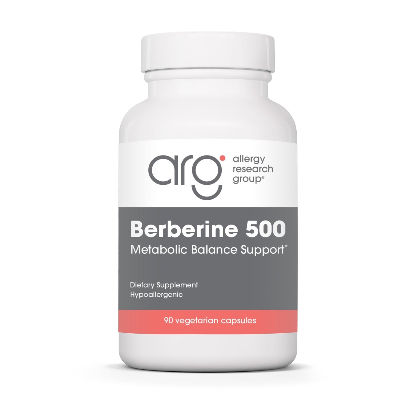 Allergy Research Group Berberine 500 HCl Capsule, 90 Capsules