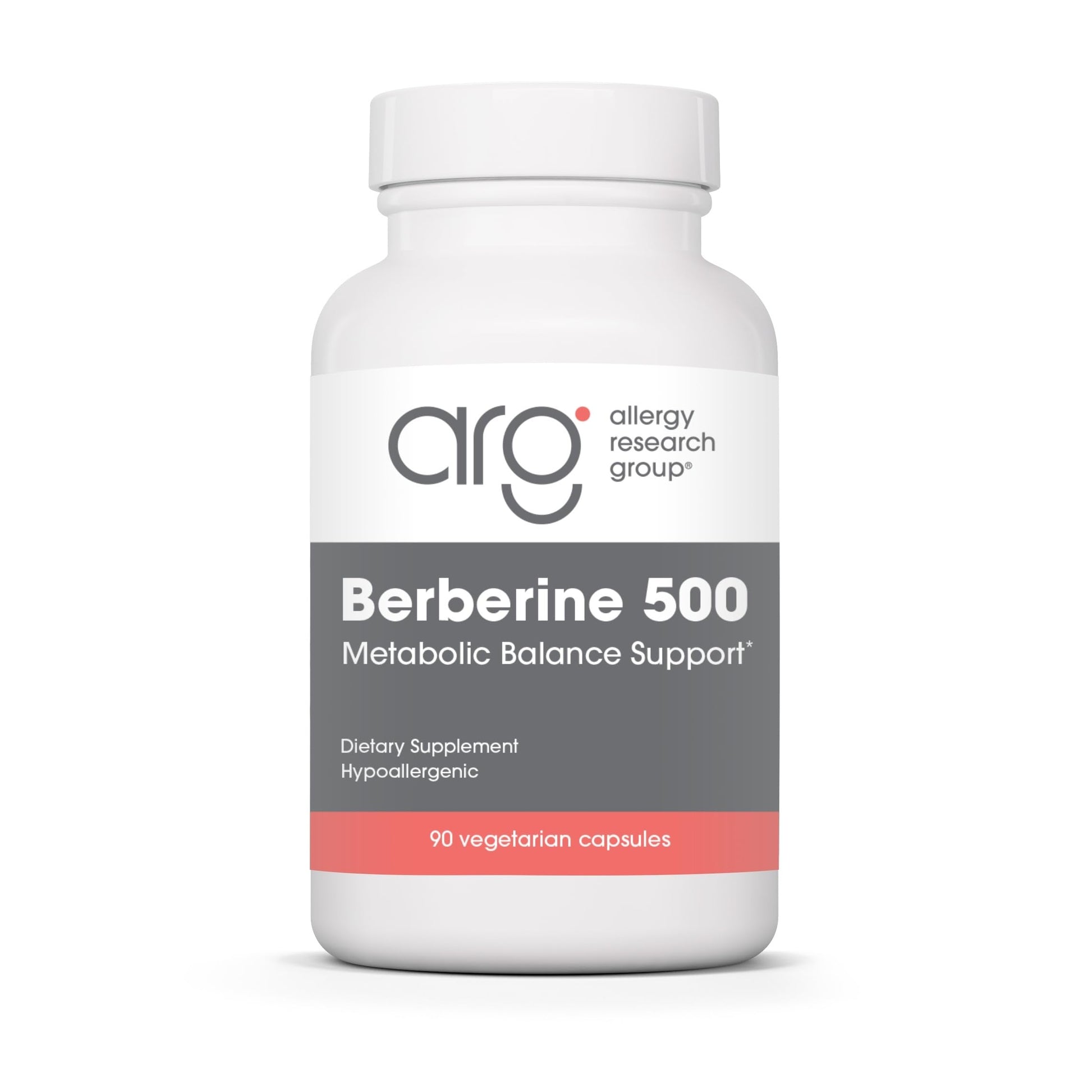 Allergy Research Group Berberine 500 HCl Capsule, 90 Capsules