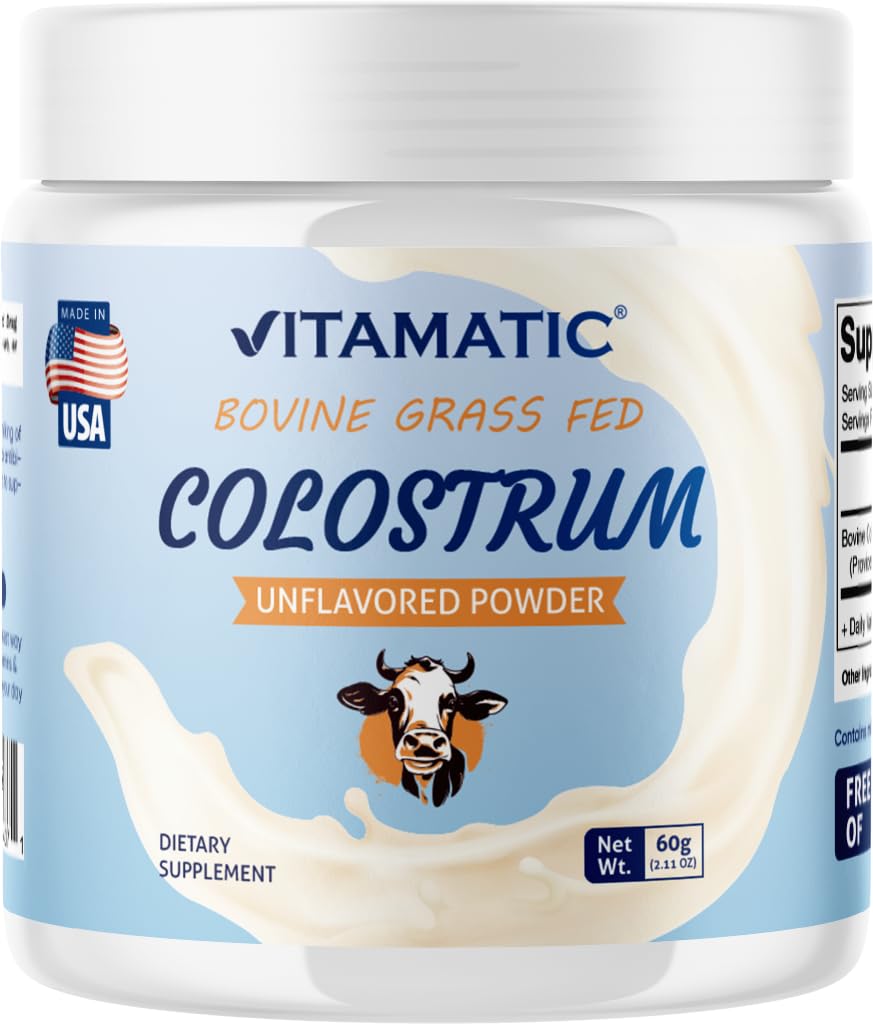 Vitamatic Bovine Colostrum 30% IgG Powder, 2.32 oz