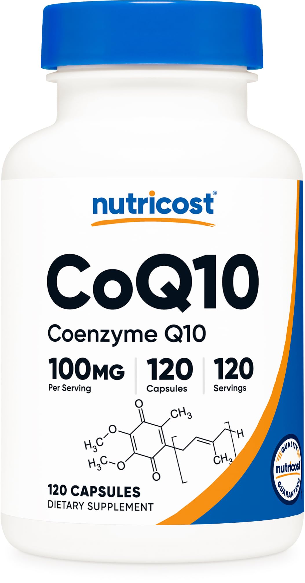 Nutricost CoQ10 100mg Capsule 120 Count