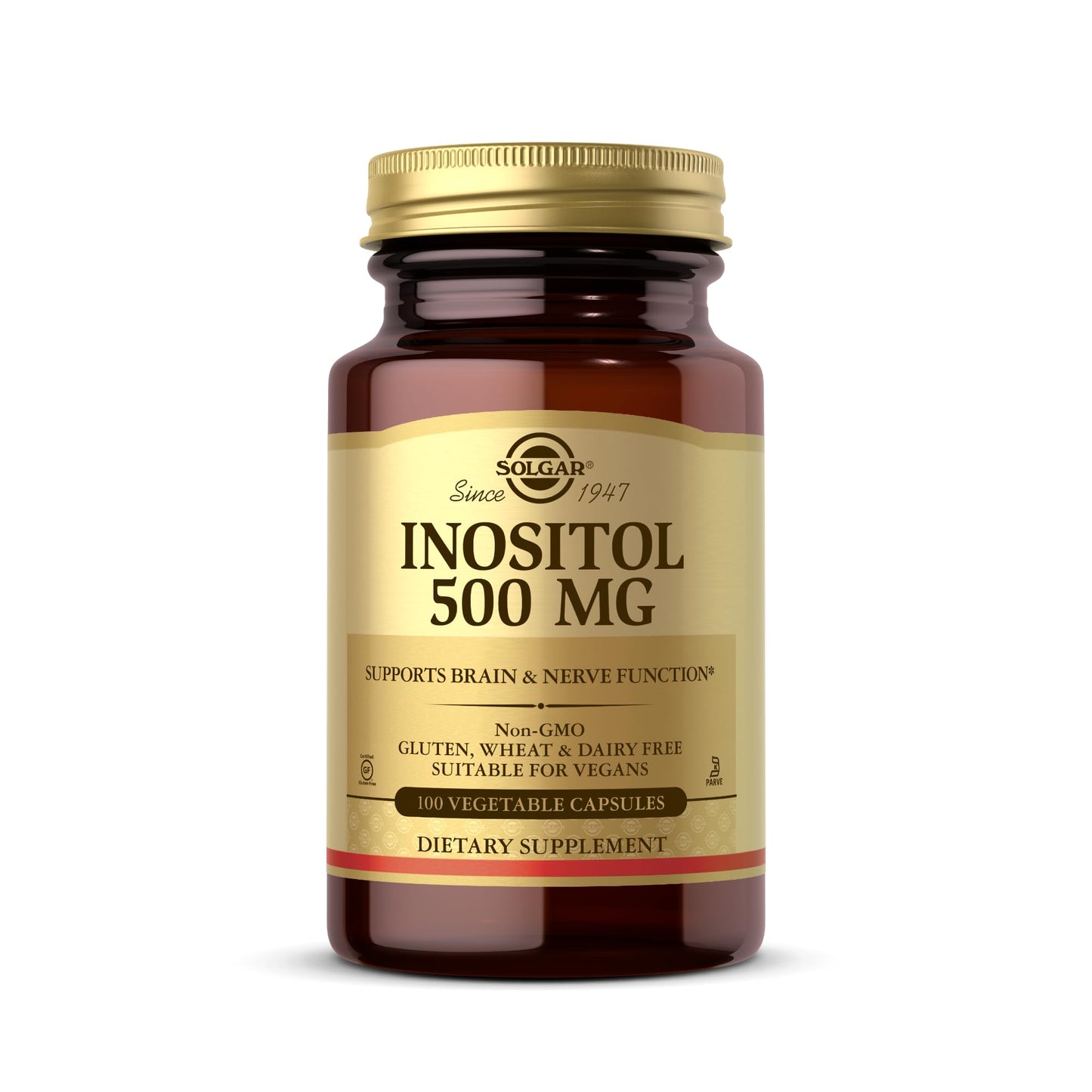 Solgar Inositol 500 mg Capsules 100 Count