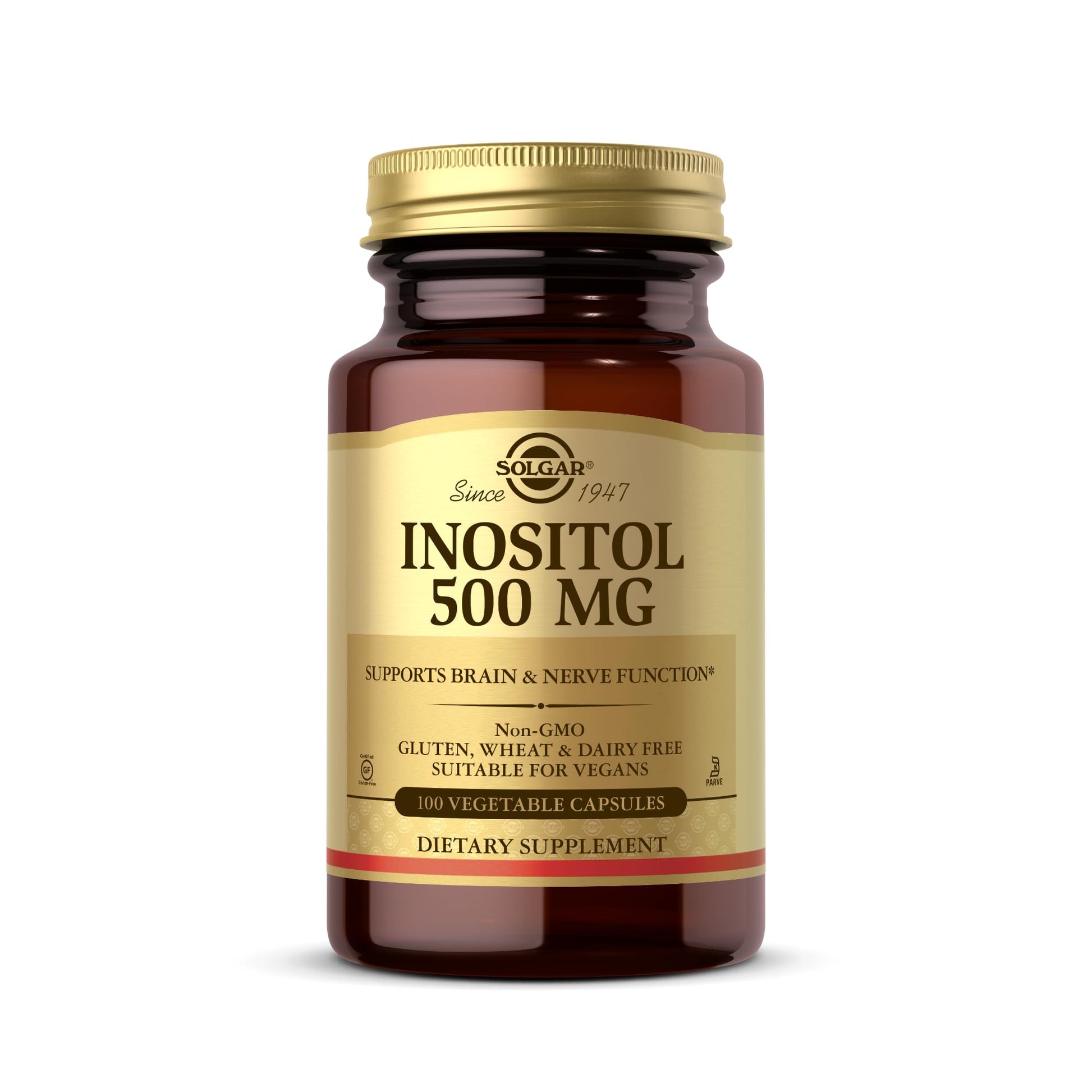 Solgar Inositol 500 mg Capsules 100 Count