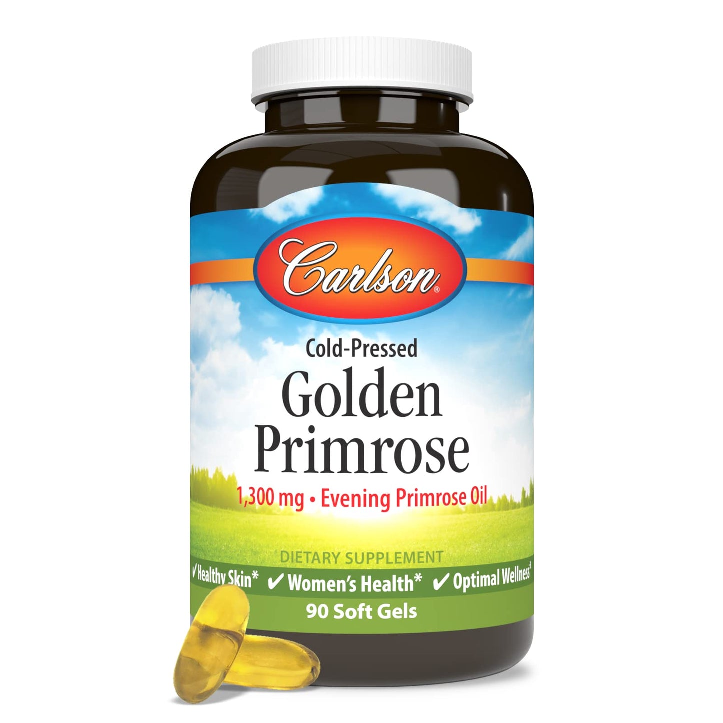 Carlson Evening Primrose Oil Softgels 90 count