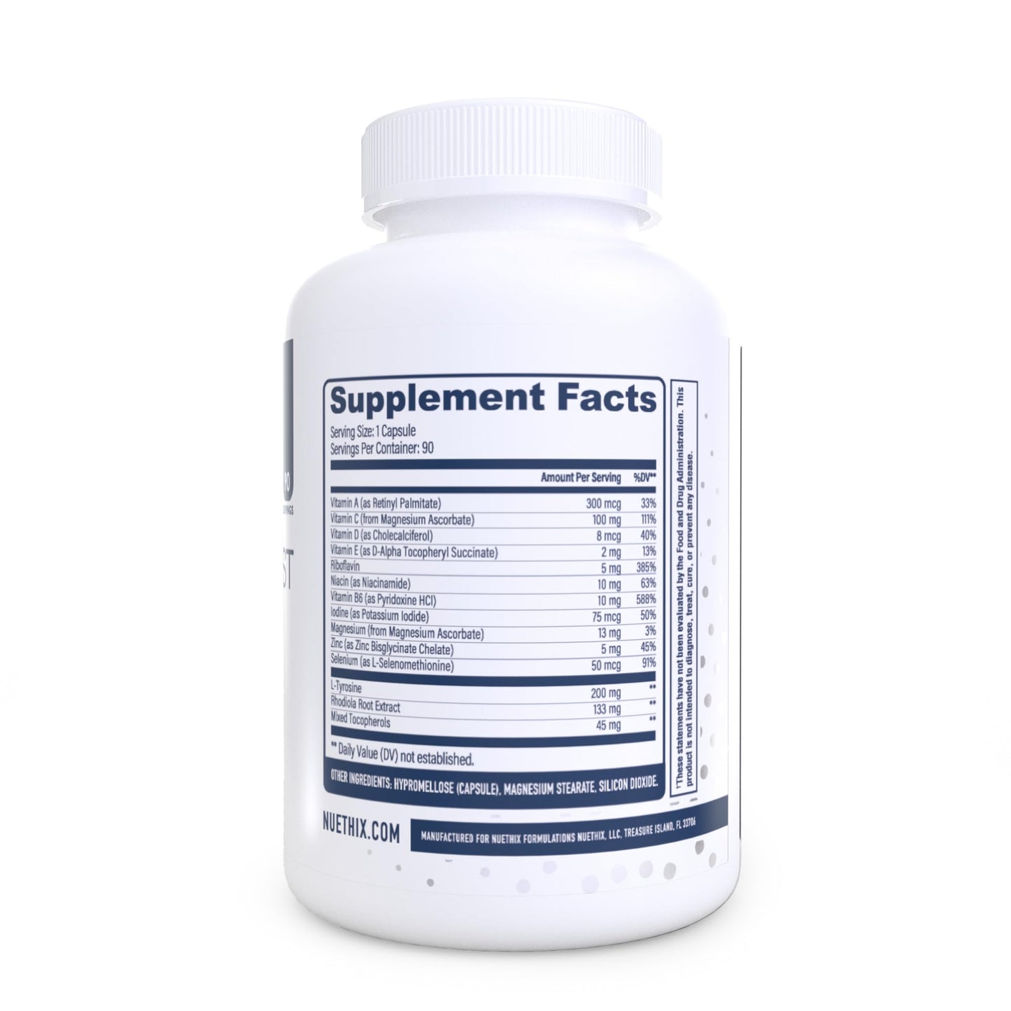 NuEthix Formulations Thyro-Boost Essentials 90 Capsules