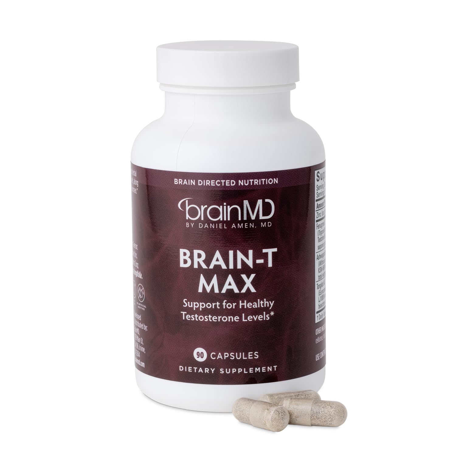 BrainMD Brain T-Max Capsules, 60 Capsules